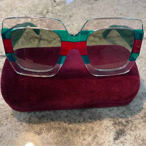 GUCCI GG0178S Oversized Sunglasses - Picture 2 of 9